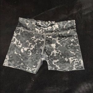 Athletic booty shorts